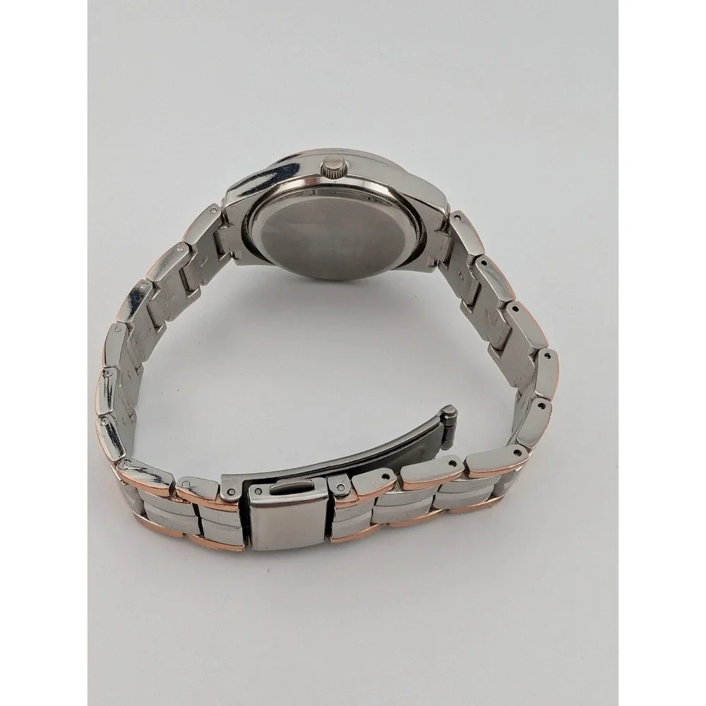 Women's Quartz Watch 30mm Case Rose Gold & Silver 7.25